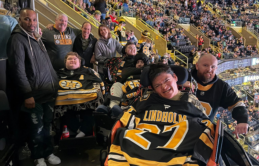 IBEW 103 and NECA Greater Boston bring Bruins magic to young fans